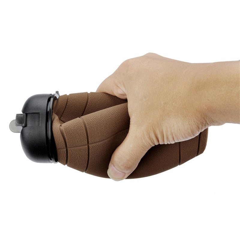 Outdoor Collapsible Sports Water Bottle Reusable Leak-proof Portable Football Water Bottle For All Sports