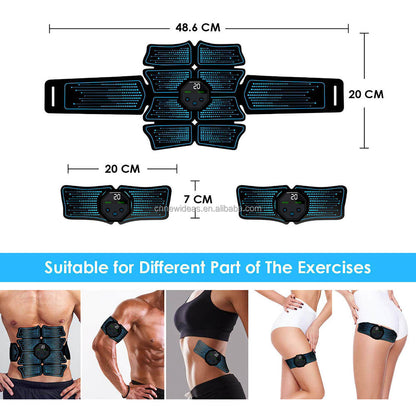 Rechargeable Home Fitness Belt Abdominal Patch