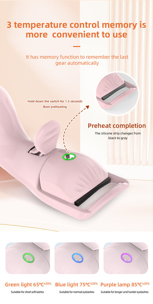 Hot Eyelash Curler Smart Charging Three-speed Temperature Control